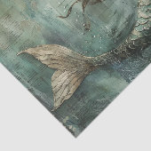 PAPIER MOUSSELINE LA PETITE SIRENE DECOUPAGE (Détail)