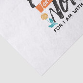 Papier Mousseline La Peur Pas Isaïe Bible Verse Conception Inspirant (Détail)