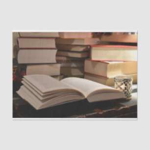 Papier Mousseline La pile de livre de TBR