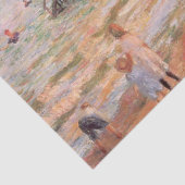 Papier Mousseline La plage d'été (Détail)