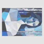 Papier Mousseline La Pose de « Caelith » – Un Portrait Abstrait (Recto)