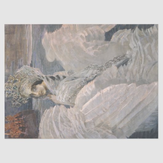 Papier Mousseline La princesse cygne (Recto)