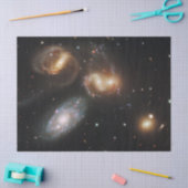 Papier Mousseline La quintette de Stephan : Une épave galaxie galact (Artisanat)