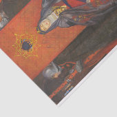 Papier Mousseline La reine des pique par Byam Shaw (Détail)