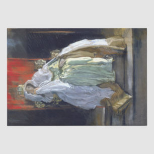 Papier Mousseline La reine du Danemark (par l'abbaye d'Edwin Austin)