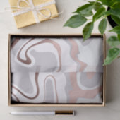 Papier Mousseline La rose doror marble look (Cadeau)