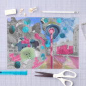 Papier Mousseline la route à la maison d'orme (Artisanat)