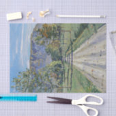 Papier Mousseline La route vers Evordes (par Ferdinand Hodler) (Artisanat)