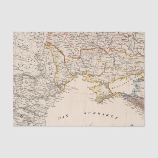 Papier Mousseline La Russie orientale (Recto)