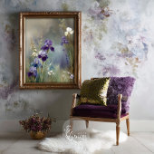 Papier Mousseline La Sagesse de la Muse Iris Pourpre Profond Sage d'