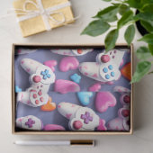 Papier Mousseline La Saint Valentin du joueur (Cadeau)