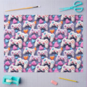 Papier Mousseline La Saint Valentin du joueur (Artisanat)