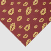 Papier Mousseline La Saint-Valentin Faux Gold Parties scintillant Li (Détail)