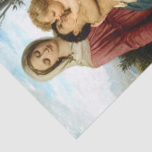 Papier Mousseline La Sainte Famille de Bouguereau, Découpage (Détail)
