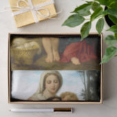 Papier Mousseline La Sainte Famille de Bouguereau, Découpage (Cadeau)