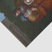 Papier Mousseline La Sainte Famille par Joseph Paelinck (Détail)