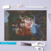 Papier Mousseline La Sainte Famille par Joseph Paelinck (Artisanat)