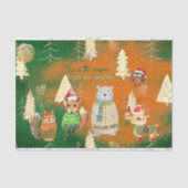 Papier Mousseline La saison pour rocher des pulls moches (Recto)