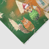 Papier Mousseline La saison pour rocher des pulls moches (Détail)