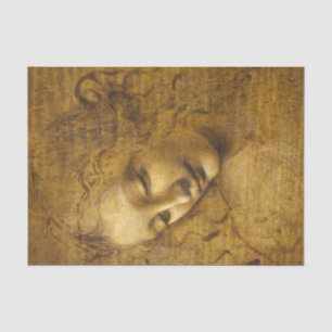 Papier Mousseline La Scapigliata, 1508 par Léonard de Vinci