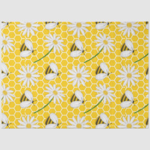 Papier Mousseline La série abeille bourdon et miel Design 3