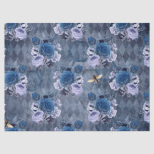 Papier Mousseline La série Blue Bee Design 1