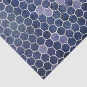 Papier Mousseline La série Blue Bee Design 4 (Détail)