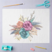 Papier Mousseline La série Boho Bouquet Design 7 (Artisanat)