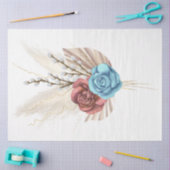 Papier Mousseline La série Boho Bouquet Design 9 (Artisanat)