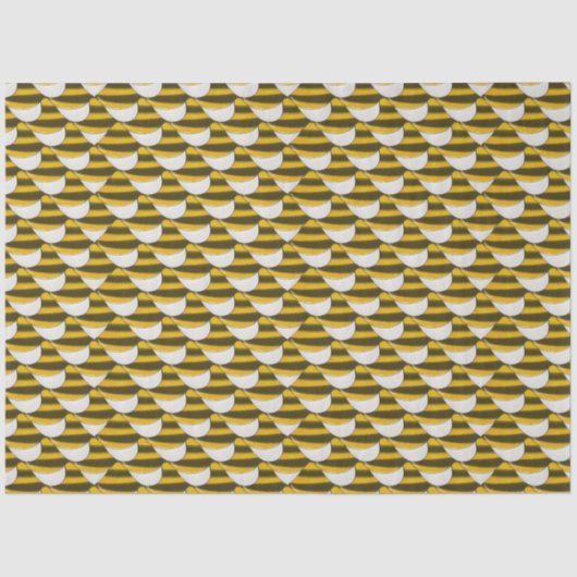 Papier Mousseline La série Bumble Bee and Honey Design 13 (Recto)