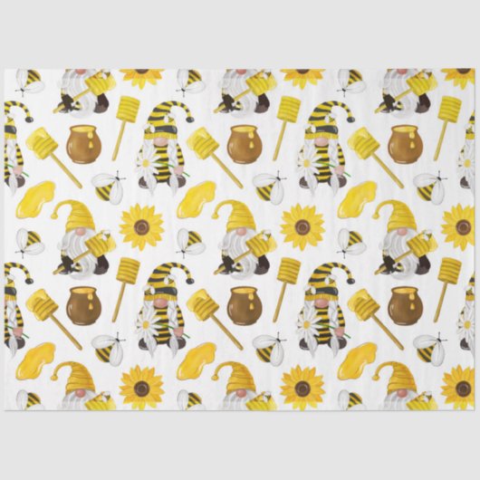 Papier Mousseline La série Bumble Bee and Honey Design 16 (Recto)