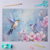 Papier Mousseline La série de conception de colibri 12 (Artisanat)