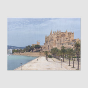 Papier Mousseline La Seu, la cathédrale de Palma de Mallorca - Espag
