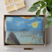 Papier Mousseline La sorcière Citrouille d'Halloween en perte de vit (Cadeau)