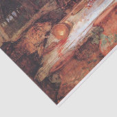 Papier Mousseline La Sorcière par John William Waterhouse - 1913 (Détail)