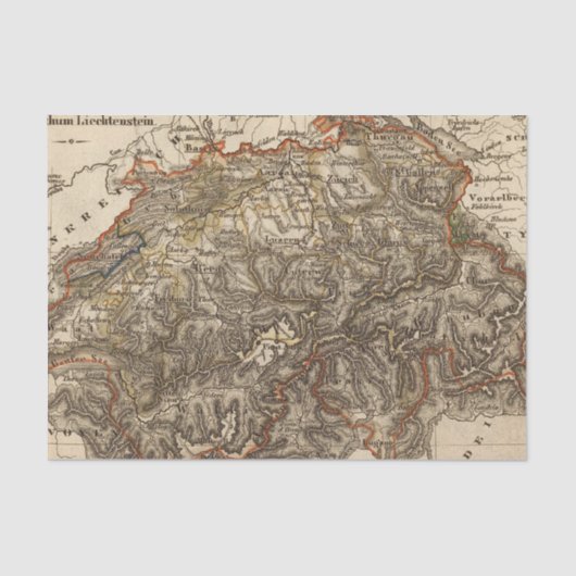 Papier Mousseline La Suisse 7 (Recto)