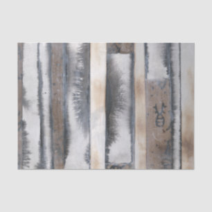 Papier Mousseline La terre et fumée I