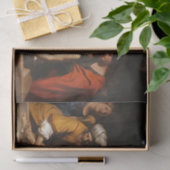 Papier Mousseline La tombe de Guercino Art religieux (Cadeau)