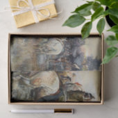 Papier Mousseline "La Trêve" Art occidental de Charles M Russell (Cadeau)