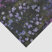 Papier Mousseline La vallée de la Lavande à l'aube (Détail)