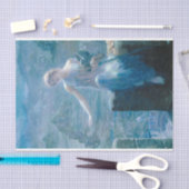 Papier Mousseline La Veillée de Valkyrie (Dame élégante dans un chât (Artisanat)