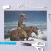 Papier Mousseline "La veillée solitaire" par W Herbert Dunton (Artisanat)