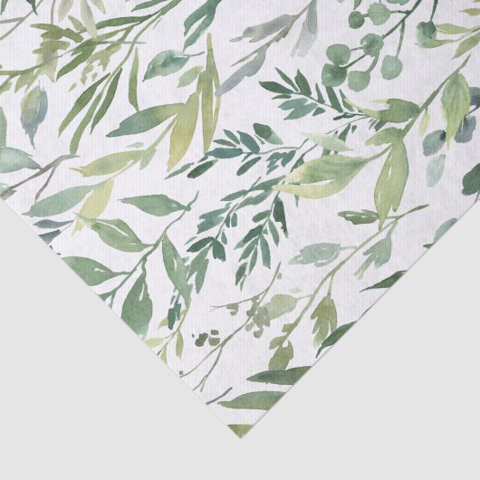 Papier Mousseline La verdure d'hiver | (Détail)