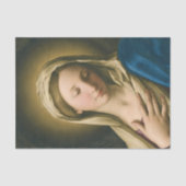 Papier Mousseline La Vierge à la prière (Recto)