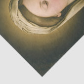 Papier Mousseline La Vierge à la prière (Détail)