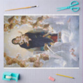 Papier Mousseline La Vierge aux Anges, Bouguereau (Artisanat)