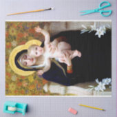 Papier Mousseline La Vierge de la Lily, Bouguereau (Artisanat)