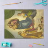 Papier Mousseline La Vierge Sixtine de Raphael (Artisanat)