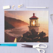 Papier Mousseline La vue de phare (Artisanat)