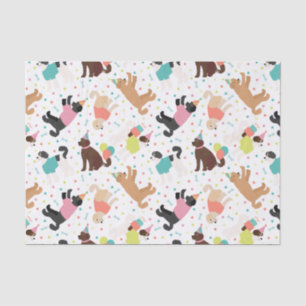 Papier Mousseline Labradoodle / Goldendoodle Anniversaire Party